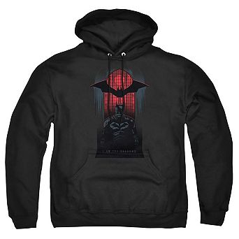 The Batman I Am The Shadows Adult Pull Over Hoodie