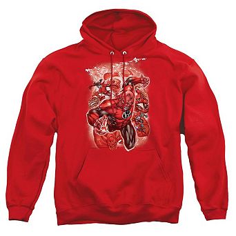 Green Lantern Red Lanterns 1 Adult Pull Over Hoodie