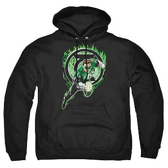Green Lantern Space Cop Adult Pull Over Hoodie