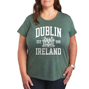 Plus Dublin Collegiate Graphic Tee