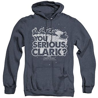 Christmas Vacation You Serious Clark Adult Heather Hoodie