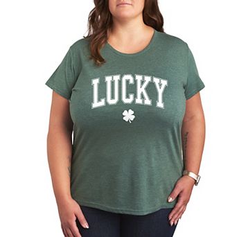 Plus Collegiate Lucky Graphic Tee