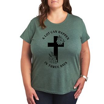 Plus A Lot Can Happen In Three Days Graphic Tee