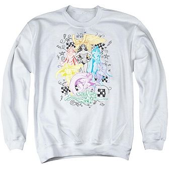 Dc Comics Super Adult Crewneck Sweatshirt