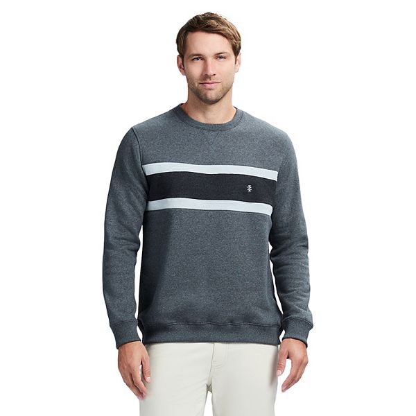 Sudadera De Forro Polar Izod Advantage Performance Para Hombre - Cuello Redondo Cálido Y Cómodo