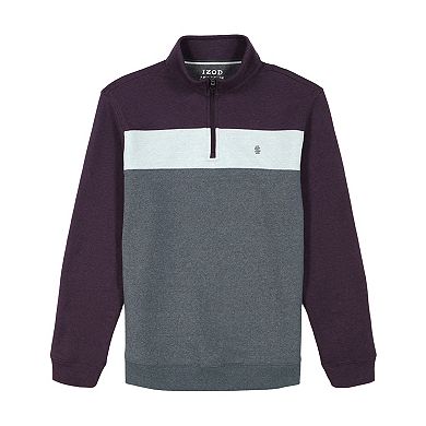 Men's IZOD Advantage Performance Quarter Zip Fleece Sweater