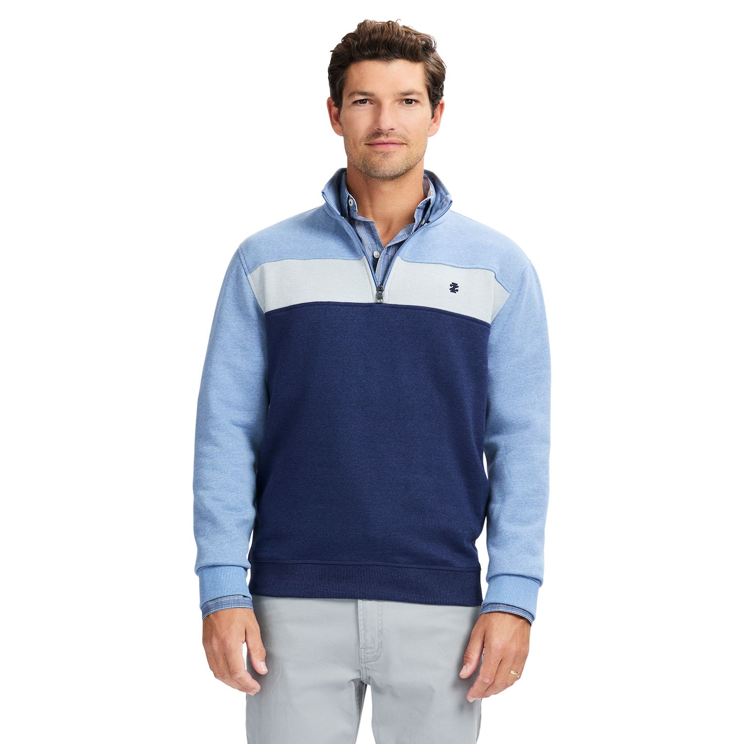 Men's IZOD Advantage Performance Quarter Zip Fleece Sweater
