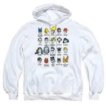 DC Comics Superhero Issues Adult Pull Over Hoodie