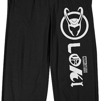 Men's Loki Emblem Pajama Pants