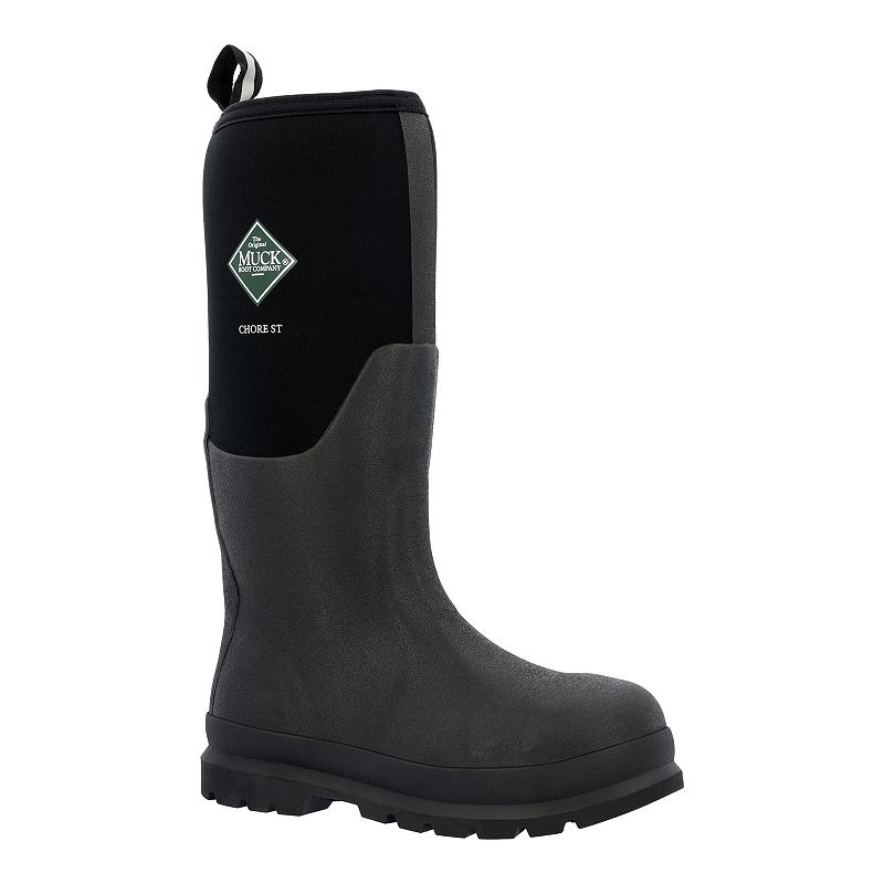 UPC 664911300682 product image for Muck Chore Men's Steel Toe Waterproof Boots, Size: 9, Black | upcitemdb.com