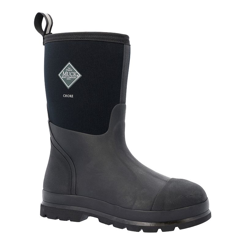 UPC 664911300040 product image for Muck Chore Mid Men's Waterproof Boots, Size: 7, Black | upcitemdb.com