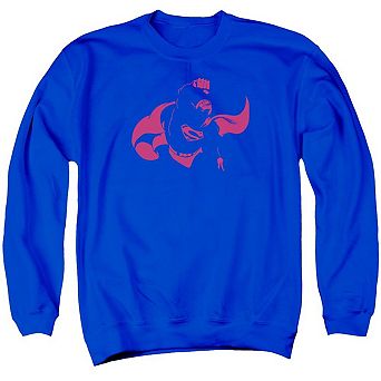 Dc Comics Super Min Adult Crewneck Sweatshirt