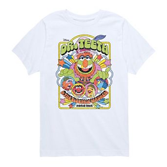 Disney's The Muppets Boys 8-20 Dr. Teeth Retro Graphic Tee