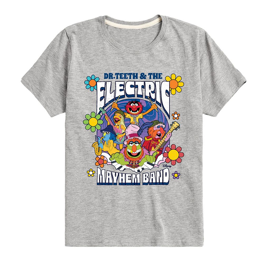 Disney's The Muppets Boys 8-20 Dr. Teeth Electric Mayhem Graphic Tee