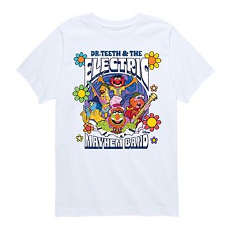 Disney's The Muppets Boys 8-20 Dr. Teeth Electric Mayhem Graphic Tee