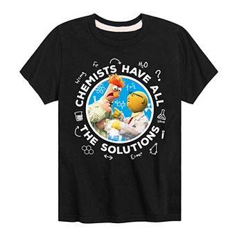 Disney's The Muppets Boys 8-20 Chemists Solutions Graphic Tee