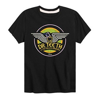 Disney's The Muppets Dr. Teeth Boys 8-20 Electric Mayhem Graphic Tee