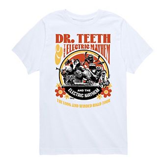 Disney's The Muppets Boys 8-20 Long & Winded Tour Graphic Tee