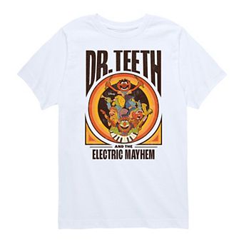 Disney's The Muppets Dr. Teeth Boys 8-20 Electric Mayhem Graphic Tee