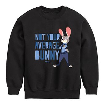 Disney's Zootopia Boys 8-20 Not Your Average Bunny Fleece Sweatshirt