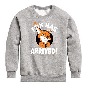 Disney's Zootopia Boys 8-20 The Fox Has Arrived Fleece Sweatshirt