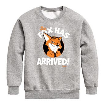 Disney's Zootopia Boys 8-20 The Fox Has Arrived Fleece Sweatshirt
