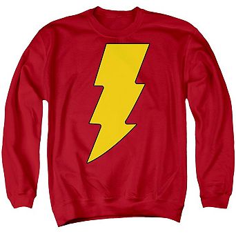 Dc Comics Shazam Logo Adult Crewneck Sweatshirt