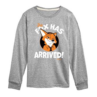 Disney's Zootopia Boys 8-20 The Fox Has Arrived Long Sleeve