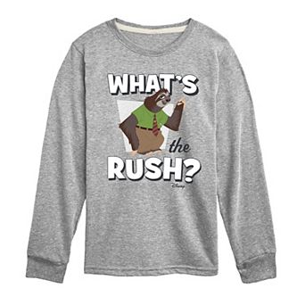 Disney's Zootopia Boys 8-20 What's The Rush Long Sleeve