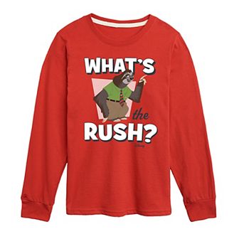 Disney's Zootopia Boys 8-20 What's The Rush Long Sleeve