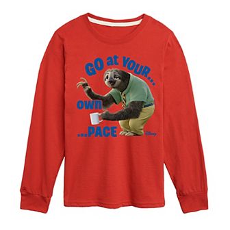 Disney's Zootopia Boys 8-20 Go At Your Own Pace Long Sleeve