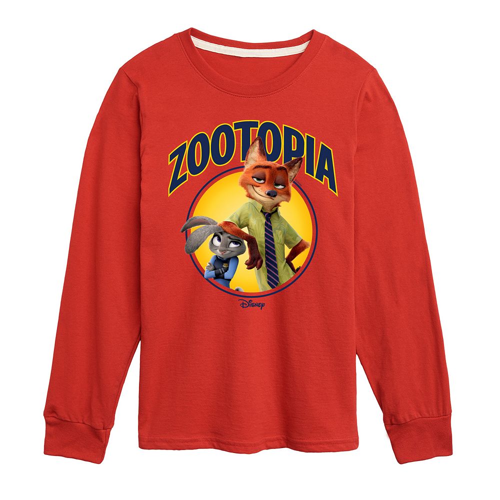 Disney's Zootopia Boys 8-20 Judy & Nick Long Sleeve