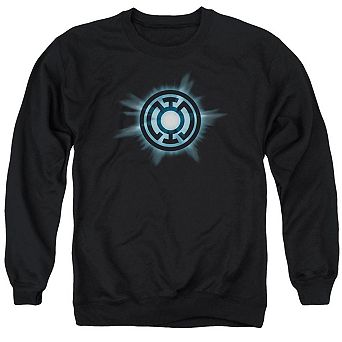 Green Lantern Blue Glow Adult Crewneck Sweatshirt
