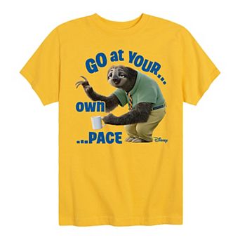 Disney's Zootopia Boys 8-20 Go At Your Own Pace Graphic Tee