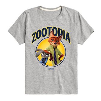 Disney's Zootopia Boys 8-20 Judy & Nick Graphic Tee