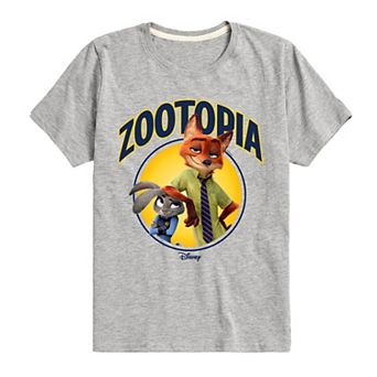 Disney's Zootopia Boys 8-20 Judy & Nick Graphic Tee