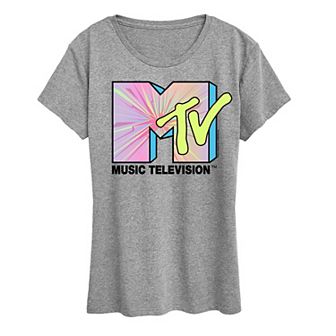 Women's MTV Club Art Graphic Tee