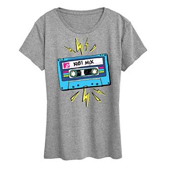 Women's MTV Cassette Graphic Tee