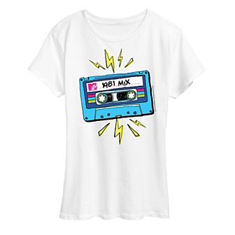 Women's MTV Cassette Graphic Tee