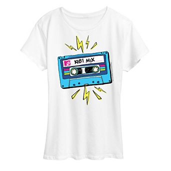 Women's MTV Cassette Graphic Tee