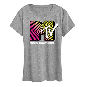 Women's MTV Optical 80s Graphic Tee