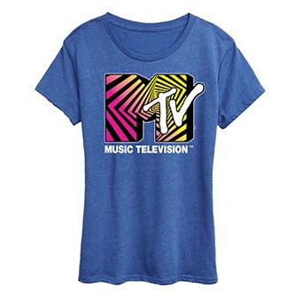 Women's MTV Optical 80s Graphic Tee
