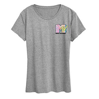 Women's MTV Club Art Graphic Tee