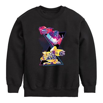 Boys 8-20 Transformers Optimus Prime & Bumblebee Fleece Sweatshirt