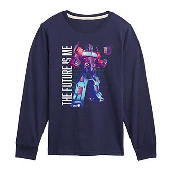 Boys 8-20 Transformers The Future Is Me Long Sleeve