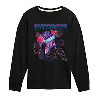 Boys 8-20 Transformers Autobots Long Sleeve