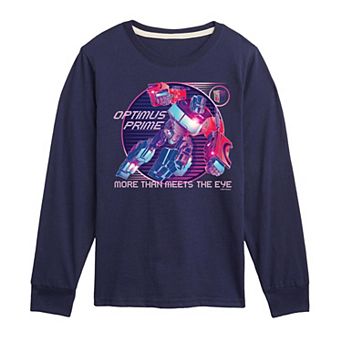 Boys 8-20 Transformers More Than Meets The Eye Long Sleeve