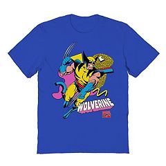  Marvel X-Men Wolverine Classic Retro Costume T-Shirt :  Clothing, Shoes & Jewelry