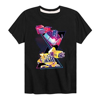 Boys 8-20 Transformers Optimus Prime & Bumblebee Graphic Tee