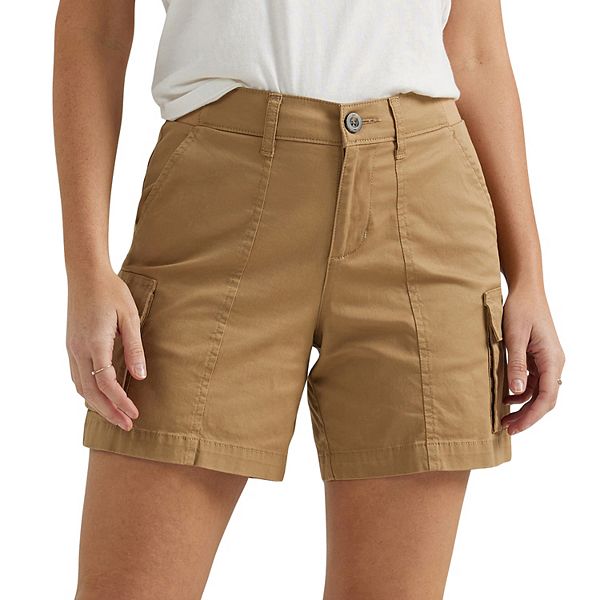 Lee Women's Flex-to-go Mid-Rise Relaxed Fit Cargo Capri Pant At Amazon